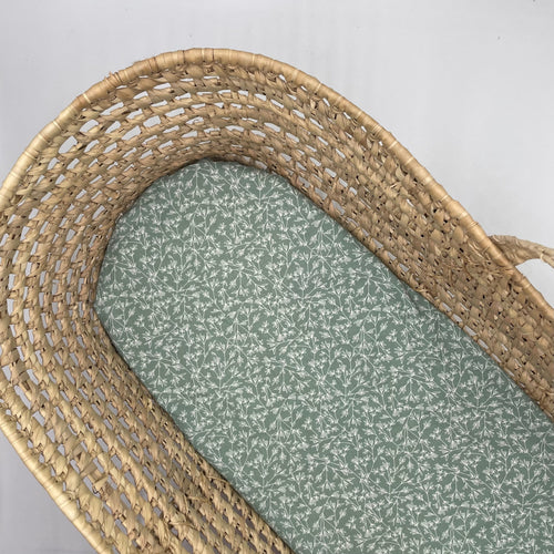 Moses Basket Fitted Sheet