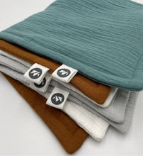 Load image into Gallery viewer, Baby Burp Cloth Set of 2