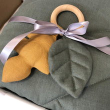 Load image into Gallery viewer, Baby First Rattle. Leaves