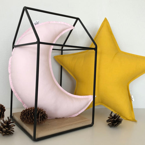 Set of Star and Moon Cushions