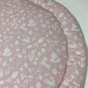 Round Play Mat. Powder Pink