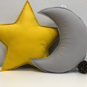 Set of Star and Moon Cushions