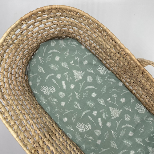 Moses Basket Fitted Sheet