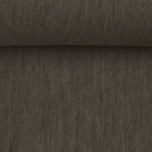 Charger l&#39;image dans la galerie, Stonewashed Linen Fabric. Walnut Brown