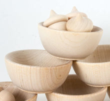 Load image into Gallery viewer, Wooden Acorns Counting &amp; Sorting Kit