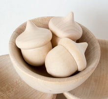 Load image into Gallery viewer, Wooden Acorns Counting &amp; Sorting Kit
