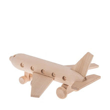 Load image into Gallery viewer, Wooden Passenger Airplane