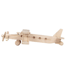Load image into Gallery viewer, Wooden Biplane
