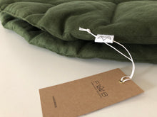 Charger l&#39;image dans la galerie, Linen Leaf Play Mat. Moss Green. M size