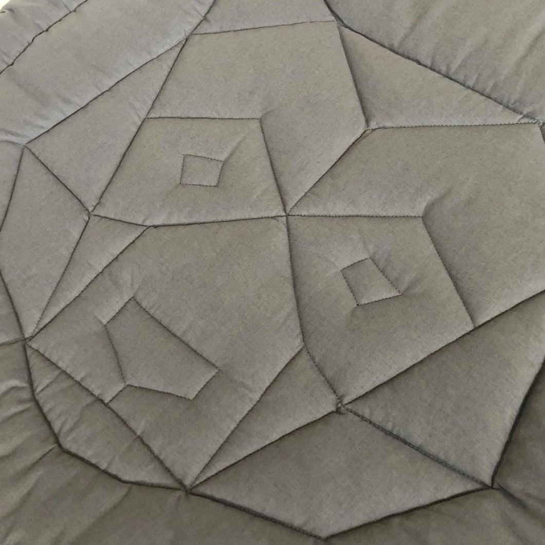 Origami Bear Design Round Play Mat