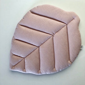 Baby Flat Pillow. Leaf.