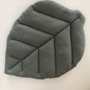 Baby Flat Pillow. Leaf.