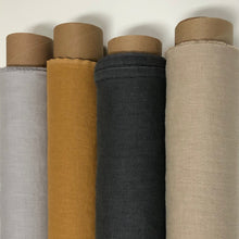 Charger l&#39;image dans la galerie, Stonewashed Linen Fabric. Beige