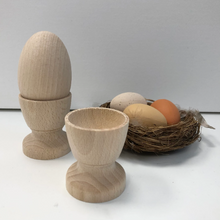 Load image into Gallery viewer, Wooden Egg Cup