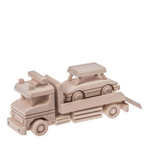 Load image into Gallery viewer, Wooden Tow Truck