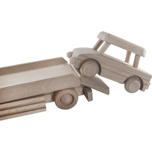 Wooden Tow Truck