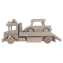 Load image into Gallery viewer, Wooden Tow Truck
