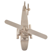 Load image into Gallery viewer, Wooden Helicopter
