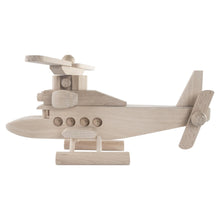 Load image into Gallery viewer, Wooden Helicopter